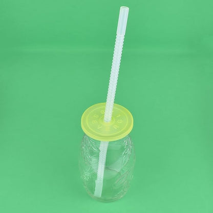 Bendable Straws - 11 inch Long Flexible Straws - Bendy Drinking Straw Reusable - 14 Pack