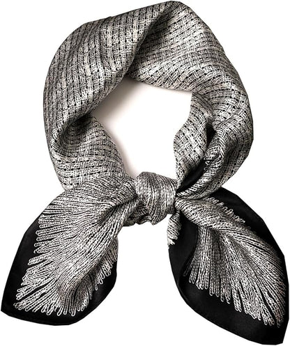 Neck Scarf For Womens Silky Head Scarves Hair Bandanas Square Scarf Fashion Accessories lightweight