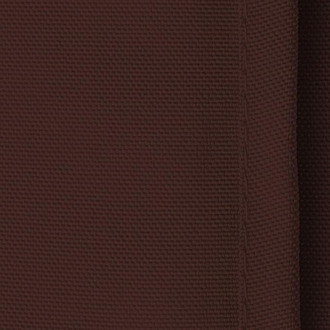 Lann's Linens - 10 Premium 120" Round Tablecloths for Wedding/Banquet/Restaurant - Polyester Fabric Table Cloth - Chocolate Brown