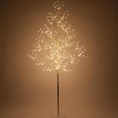 5 Ft Gold Fairy Light Tree Home Décor Fairy Tree Gold Room Decor, 570 Warm White LED Lights
