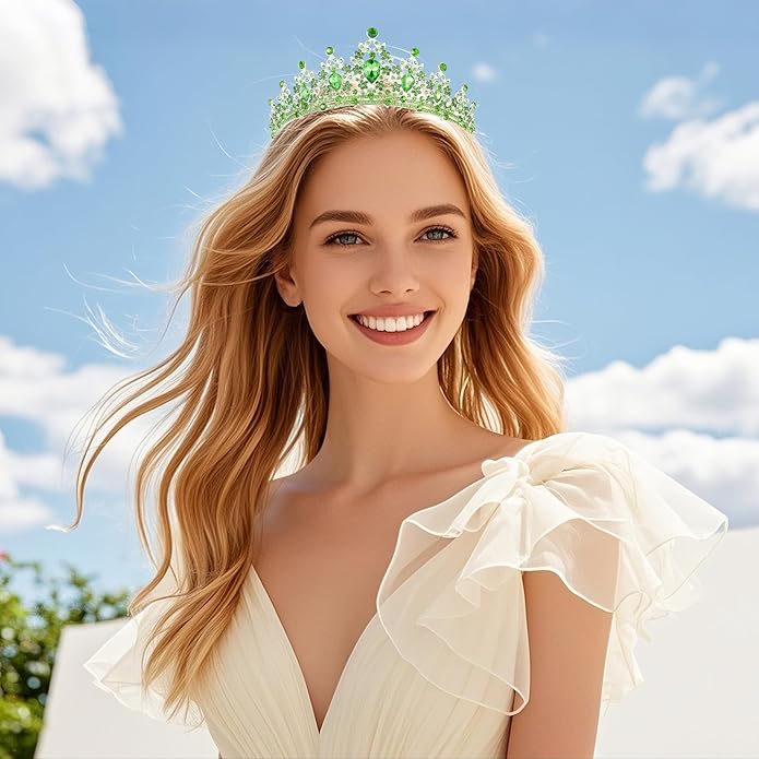 Kamirola - Queen Crown and Tiaras Princess Crown for Women and Girls Crystal Headbands for Bridal, Princess for Wedding and Party（01）