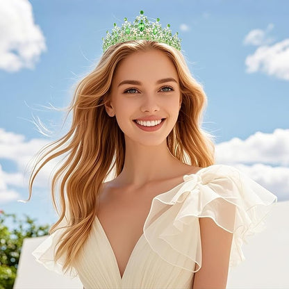 Kamirola - Queen Crown and Tiaras Princess Crown for Women and Girls Crystal Headbands for Bridal, Princess for Wedding and Party（01）