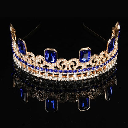Audrey Descendant Crown,Princess Gold Crown,Halloween costume crown Birthday Party Gifts for Her