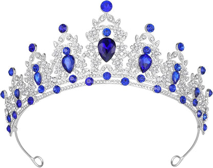 Kamirola - Queen Crown and Tiaras Princess Crown for Women and Girls Crystal Headbands for Bridal, Princess for Wedding and Party（01）