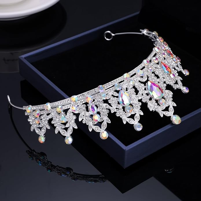 Kamirola - Queen Crown and Tiaras Princess Crown for Women and Girls Crystal Headbands for Bridal, Princess for Wedding and Party（01）