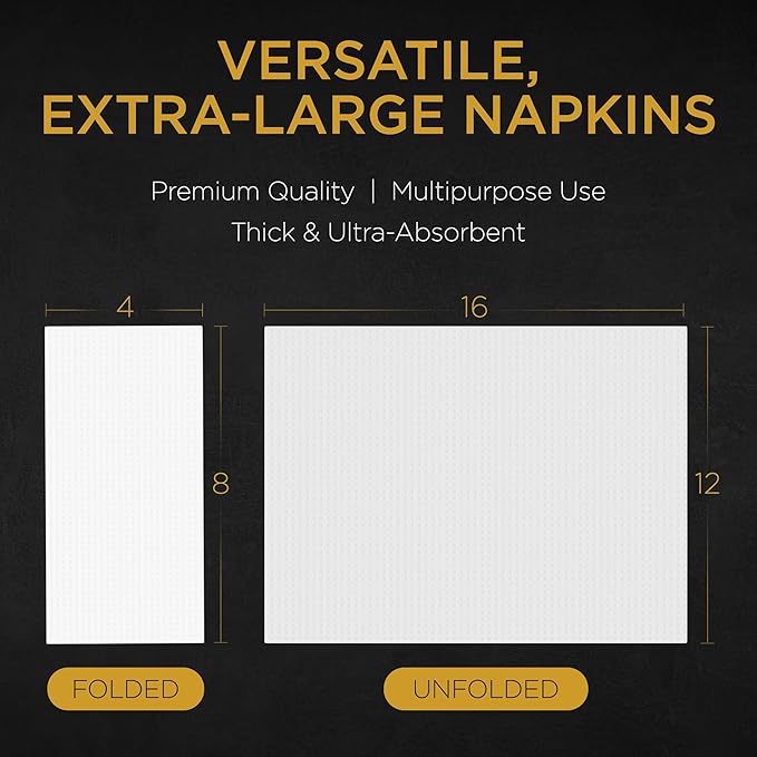 Inspire Contemporary Collection Disposable Hand Towels/Napkins (Case Of 800)