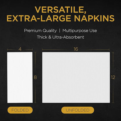 Inspire Contemporary Collection Disposable Hand Towels/Napkins (Case Of 800)