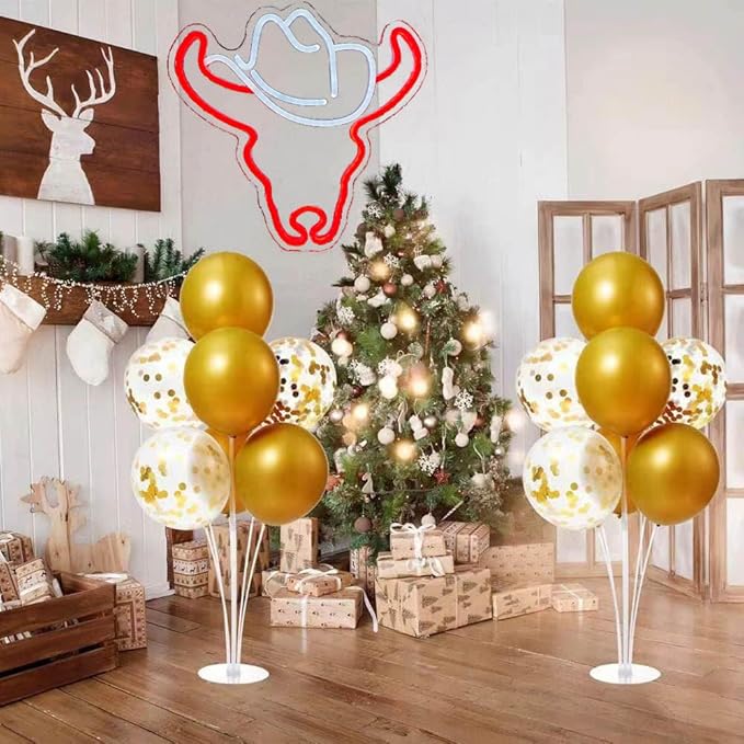Cowboy Bull Neon Sign for Wall Decor Cowboy Kit Led Neon Light for Bar Wedding Birthday Home Party ，Art Decor Gifts for Boys Game Room,Powered by USB