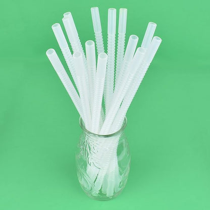 Bendable Straws - 11 inch Long Flexible Straws - Bendy Drinking Straw Reusable - 14 Pack