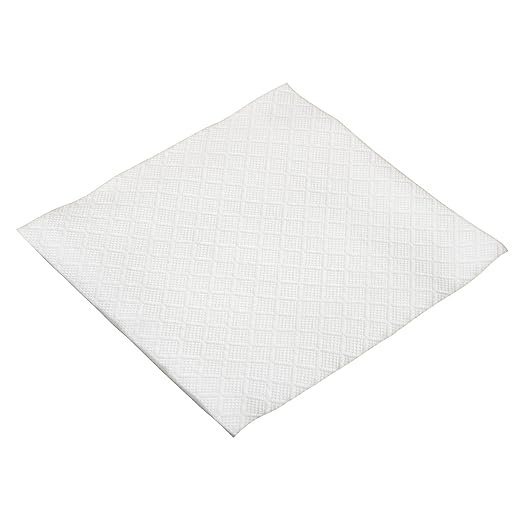 AmazonCommercial 1-Ply White Lunch Napkins (SOFI-067)|Bulk |Disposable Paper Napkins |Lunch Napkins |FSC Certified |250 Napkins per Pack (12 Packs)(12 x 12 Sheet)