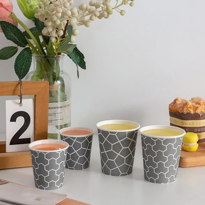 600 Pack 3 oz Paper Cups, Small Bathroom Cups Disposable Mouthwash Cups, Mini Paper Cups for Bathroom, Party, Picnic, Travel and Event