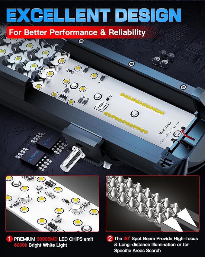 12 Inch LED Light Bar and 2PCS 4In LED Cube Pods Light Work Driving Lamp with Rocker Switch 3Lead Wiring Harness Kit Off Road Lights Spot Flood Combo Lights for ATV UTV SUV Truck Tractor Boat