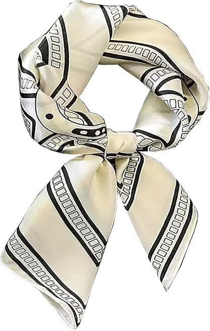 Neck Scarf For Womens Silky Head Scarves Hair Bandanas Square Scarf Fashion Accessories lightweight