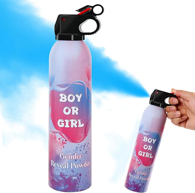 1 Pack Blue Gender Reveal Powder for Baby Boy, Color Powder or Dust for Gender Announcement Idea, Baby Shower Decoration, Supply, Party