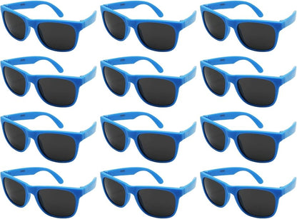 EDGEIWEAR 80s Neon Party Sunglasses for Adult Party Favors with CPSIA certified-Lead(Pb) Content Free