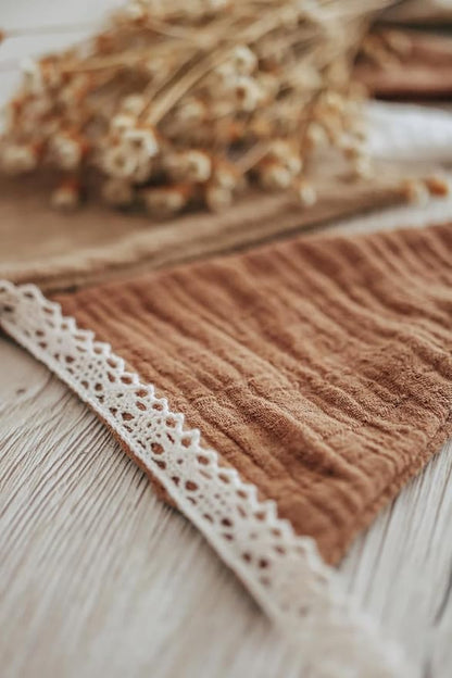 Multicolor Pennant Banner Flags, Boho Weddings Boho Birthday Party Decorations Light Brown Fabric, Wall Christmas Tree Decoration 9 Flags Helloween Day Christmas Party Nursery Playroom Decor