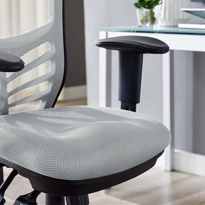 Modway EEI-757-GRY Articulate Ergonomic Mesh Office Chair in Gray