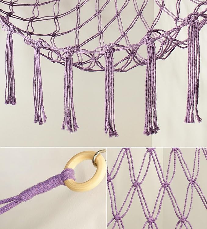 Stuffed Animal Storage Hammock Net - Toy Hammock Net for Stuffed Animals Corner - Hanging Stuff Animal Organizer Holder Large Size Baby Nursery Room Decor