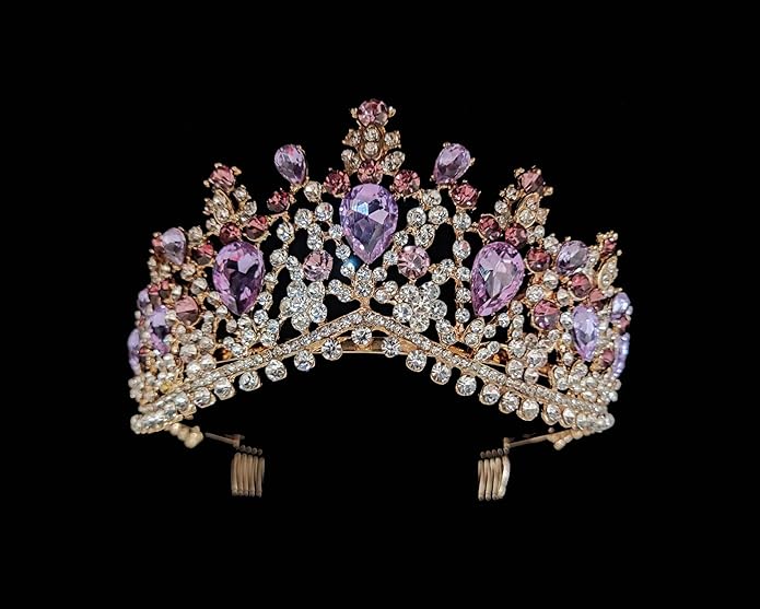 Vintage Baroque Crown Tiara Diadem Wedding Crystal Rhinestone Crown And Tiaras Bridal Hair Jewelry Wedding Hair Accessories