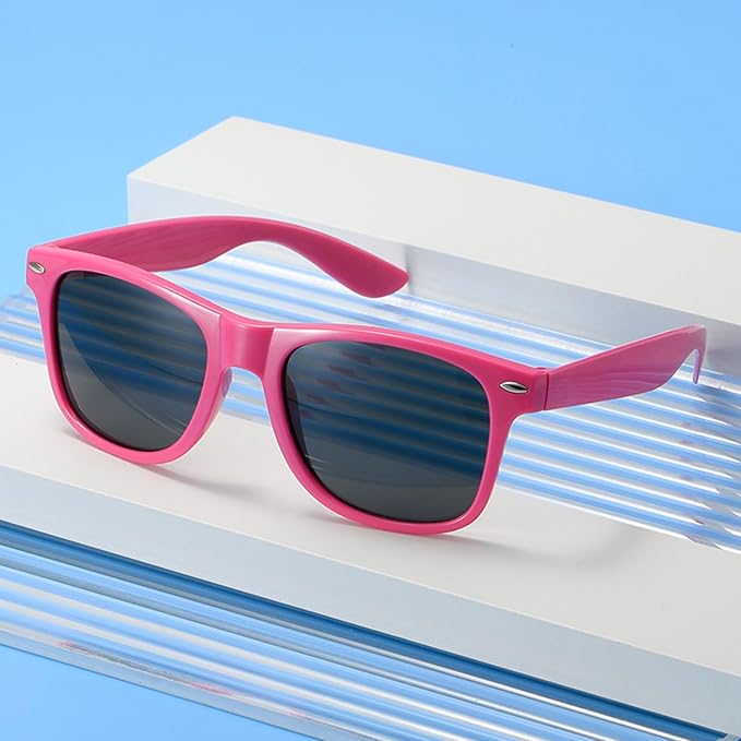 Pibupibu 10/20 Packs Adults Wholesale Neon Colors Square Retro Style Party Favors Sunglasses
