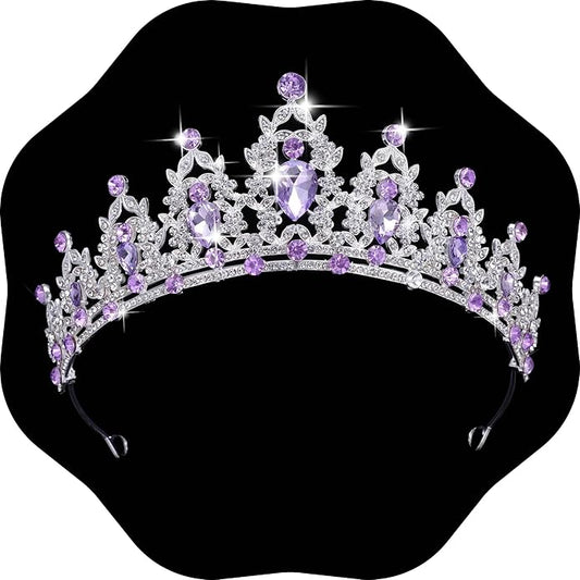 Kamirola - Queen Crown and Tiaras Princess Crown for Women and Girls Crystal Headbands for Bridal, Princess for Wedding and Party（01）