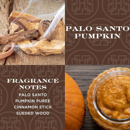 Homeworx Palo Santo Pumpkin 4-wick traditional wrap