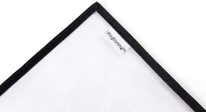 Multi-purpose Water Resisitant Clear PVC Organizer Bag Pouch with Zipper Closure 6-pack