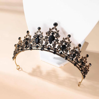 Kamirola - Queen Crown and Tiaras Princess Crown for Women and Girls Crystal Headbands for Bridal, Princess for Wedding and Party（01）