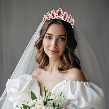 Kamirola - Queen Crown and Tiaras Princess Crown for Women and Girls Crystal Headbands for Bridal, Princess for Wedding and Party（01）