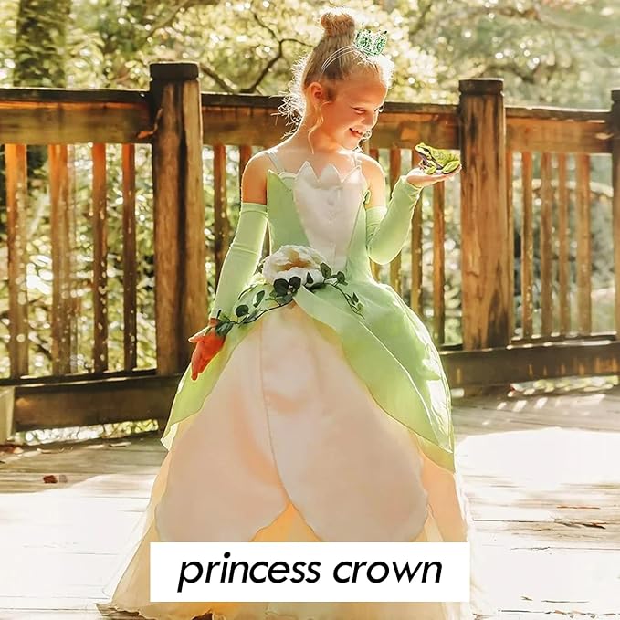 VELSCRUN Green Crystal Tiara Headband, Crowns for Women, Princess Girls Tiaras, Royal Queen Crown Princess Quinceanera Headpieces for Birthday Prom Bride Wedding Pageant Party Hair Band