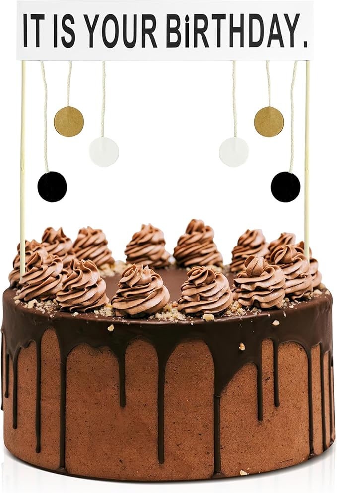 The Office Birthday Decoration Cake Topper, Office Prank Party Birthday Banner Toppers, Office Theme Party Merch (1)