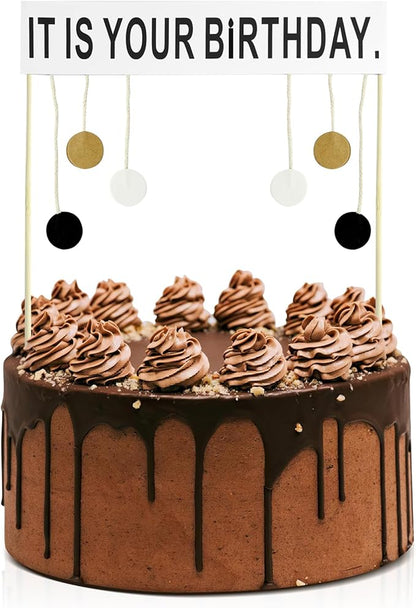The Office Birthday Decoration Cake Topper, Office Prank Party Birthday Banner Toppers, Office Theme Party Merch (1)