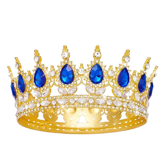 Queen Crown Rhinestone Wedding Crowns and Tiaras for Women Costume Party Hair Accessories Princess Birthday Crown Crystal BridalCrown
