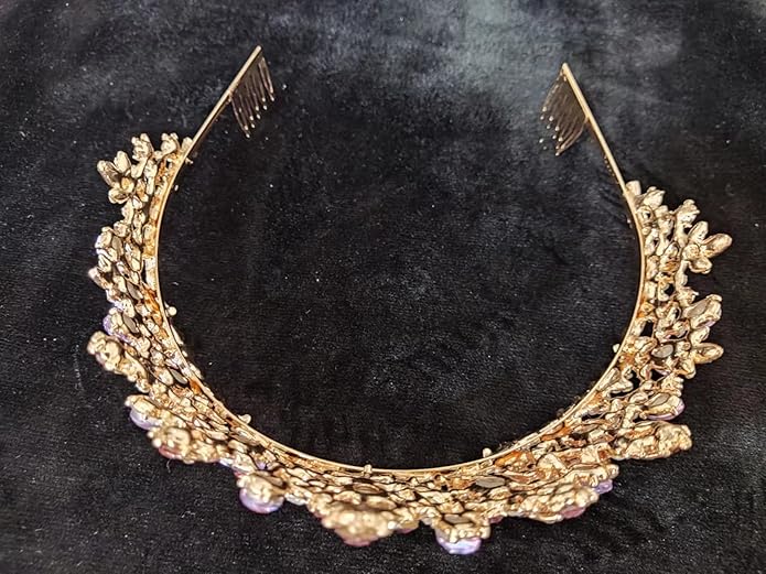 Vintage Baroque Crown Tiara Diadem Wedding Crystal Rhinestone Crown And Tiaras Bridal Hair Jewelry Wedding Hair Accessories