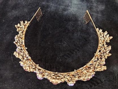 Vintage Baroque Crown Tiara Diadem Wedding Crystal Rhinestone Crown And Tiaras Bridal Hair Jewelry Wedding Hair Accessories