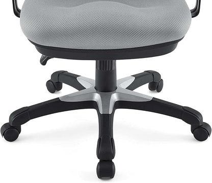 Modway EEI-757-GRY Articulate Ergonomic Mesh Office Chair in Gray