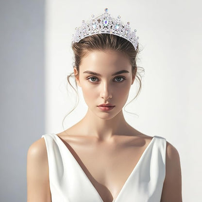 Kamirola - Queen Crown and Tiaras Princess Crown for Women and Girls Crystal Headbands for Bridal, Princess for Wedding and Party（01）