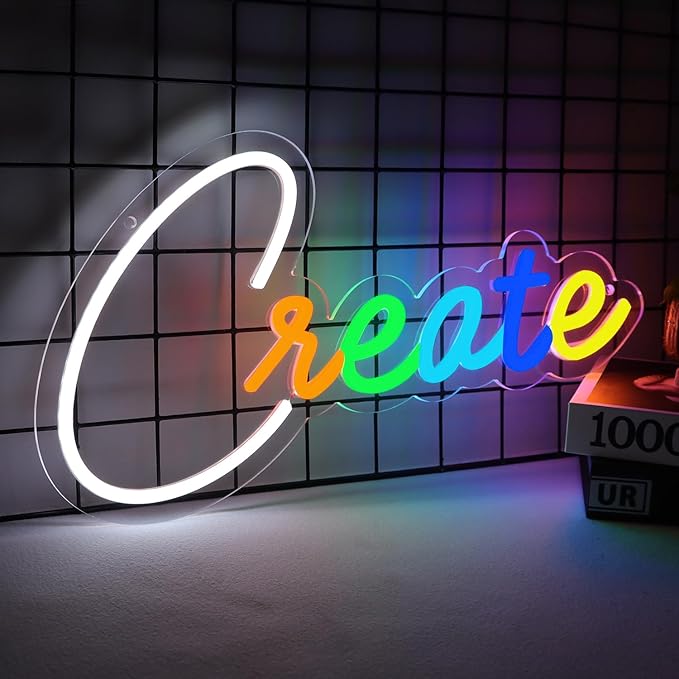 Back-to-School Glow: 16x9-inch LED Neon Sign for Dorm Rooms Study Zones - 6-Color USB Wall Art, Creative Studio Decor
