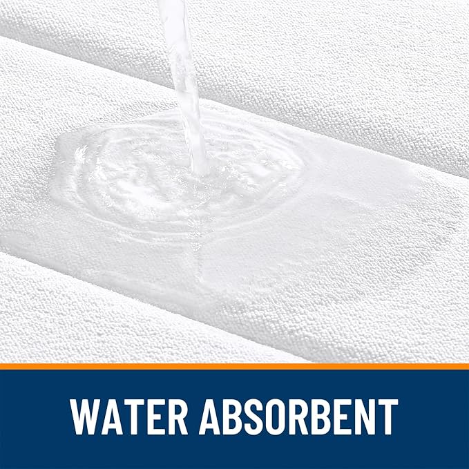 OLANLY Memory Foam Long Bathroom Rugs Runner 59x20, Super Soft Absorbent Bath Mat, Quick Dry, Machine Washable Shower Floor Rugs, Bathmat Carpet, Bathroom Home Decor Accessories, White