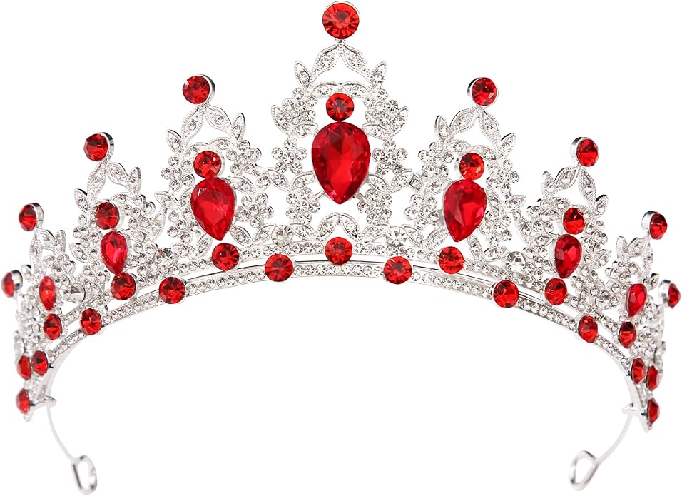 Kamirola - Queen Crown and Tiaras Princess Crown for Women and Girls Crystal Headbands for Bridal, Princess for Wedding and Party（01）