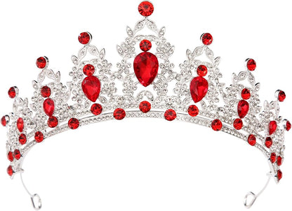 Kamirola - Queen Crown and Tiaras Princess Crown for Women and Girls Crystal Headbands for Bridal, Princess for Wedding and Party（01）