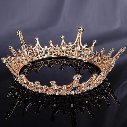 AOPRIE Crown for Women Gold Queen Crowns and Tiaras for Girls Hair Accessories for Birthday Wedding Prom Bridal Party Pageant Photography Costume Halloween Christmas Gifts…