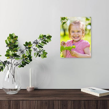DBLAKI Personalized Custom Canvas Prints - Custom Framed Canvas Prints With Your Photos,Printed Photo To Canvas Wall Art Ideal for Home Decor Gifts Keepsakes 12" x16"