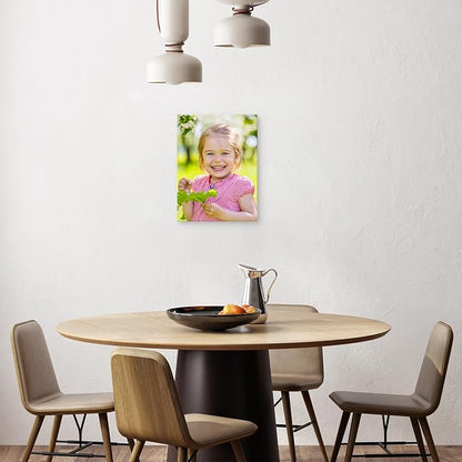 DBLAKI Personalized Custom Canvas Prints - Custom Framed Canvas Prints With Your Photos,Printed Photo To Canvas Wall Art Ideal for Home Decor Gifts Keepsakes 12" x16"