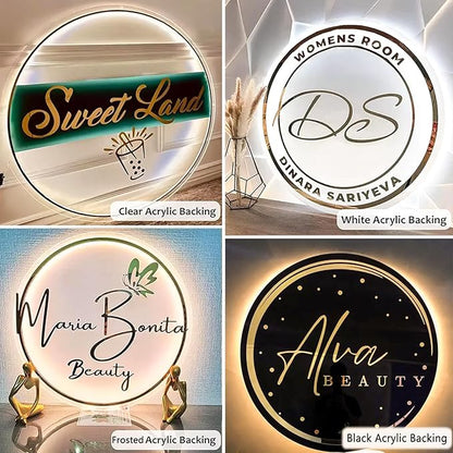 Custom Neon Sign, Custom LED Neon Sign Customizable for Business Salon Beauty Nail Studios Light Up Name Sign, Personalized Neon Light Suitable for Bar Bakeries Coffee Shop Decorations