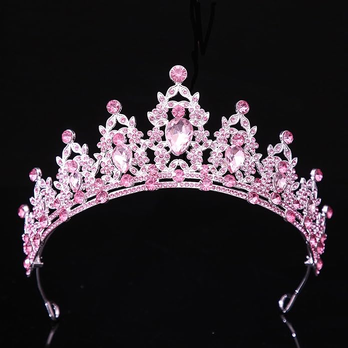 Kamirola - Queen Crown and Tiaras Princess Crown for Women and Girls Crystal Headbands for Bridal, Princess for Wedding and Party（01）