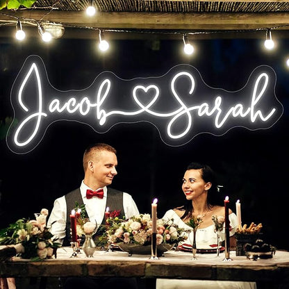Custom Neon Signs Wedding Decor,Personalized Name Sign Customizable,Custom Led Sign Wall Decor Business Bar Salon Beauty Shop Led Lights Birthday Party Gifts Kids