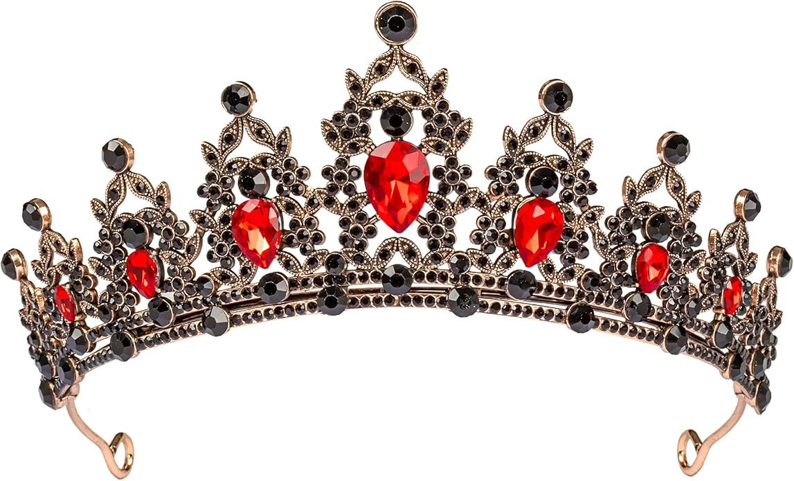 Crystal Tiaras and Crowns for Women - Wedding and Birthday Party Princess Crown Hair Accessories For Wedding, Prom, Pageant Celebration Party A3