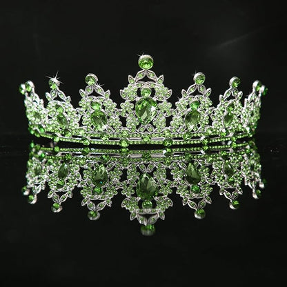 Kamirola - Queen Crown and Tiaras Princess Crown for Women and Girls Crystal Headbands for Bridal, Princess for Wedding and Party（01）