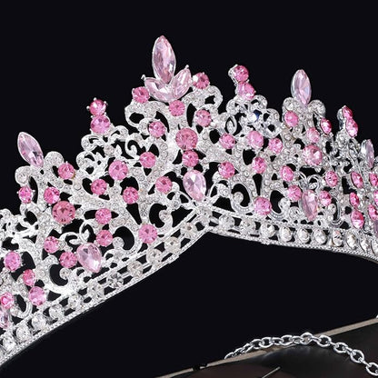 Kamirola Tiaras and Crowns for Women,Tiaras Earrings Necklace, Crystal Bridal Jewelry Set, Costume Party Halloween Prom Pageant Jewelry for Women TR80